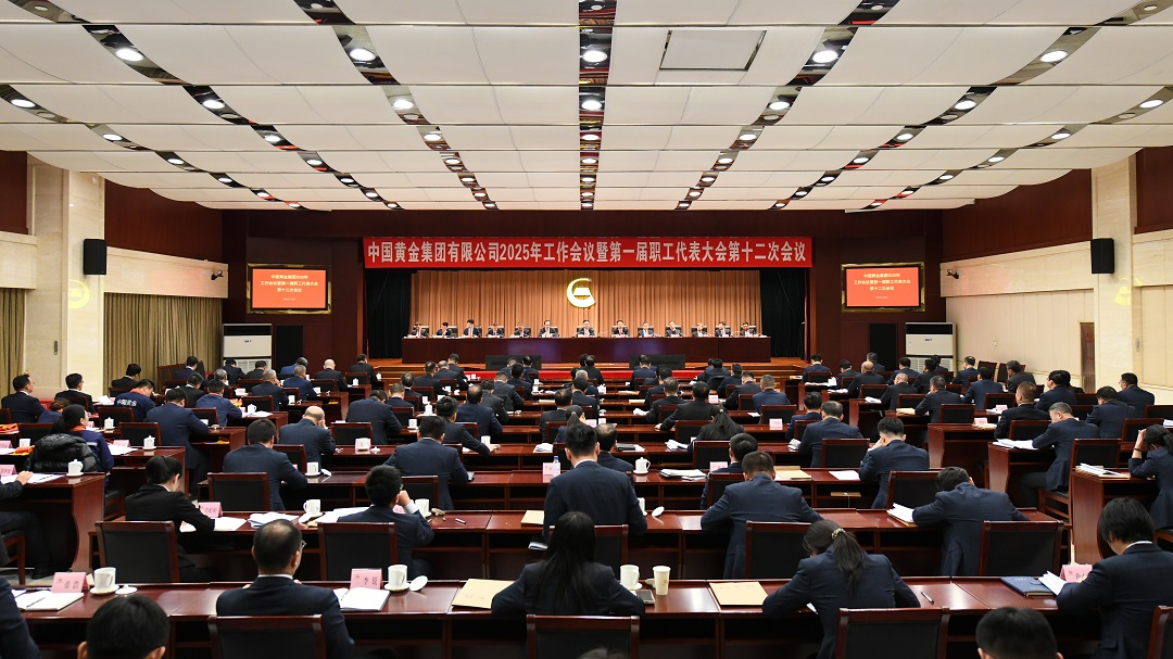 中國黃金集團(tuán)召開2025年工作會議暨第一屆職工代表大會第十二次會議